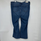 women Slink Dark Wash Curvy Boot Blue Jeans 18