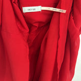 women Kimchi Blue Embellished Mesh Accents Red Dress 4