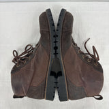 men Patagonia Tin Shed 6" Waterproof Leather Boots Brown Shoes 11