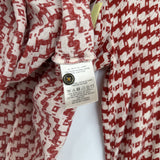 women Maeve - Anthro Avignon Scotty Dog Print Blouse Red Cream Woven Top XXSP