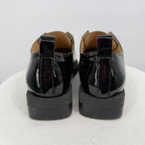 women Charles David Gent Leather Slip On Loafer Black Shoes 7