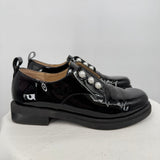women Charles David Gent Leather Slip On Loafer Black Shoes 7