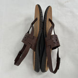 women BOC Laser Cut Sandals Brown Shoes 9