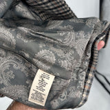 women Soft Surroundings Plaid Neutrals Jacket XL