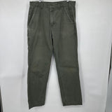 men Carhartt Relaxed Fit Green Jeans 34x34