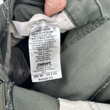 men Carhartt Relaxed Fit Green Jeans 34x34