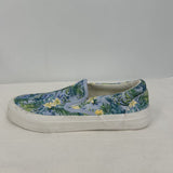 women Tommy Bahama Ferris Tropical Slip-On Blue Green Yellow Shoes 8.5