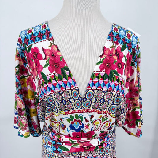 women Desigual Floral Multi Dress XL
