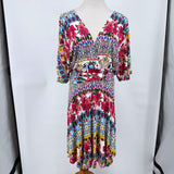 women Desigual Floral Multi Dress XL
