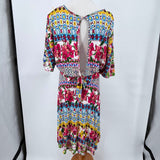 women Desigual Floral Multi Dress XL