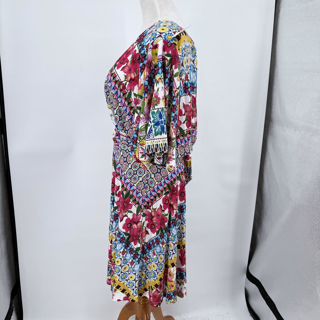 women Desigual Floral Multi Dress XL