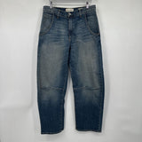 women Nili Lotan Emmerson Barrel Jean Classic Wash Jeans 27/4