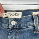 women Nili Lotan Emmerson Barrel Jean Classic Wash Jeans 27/4