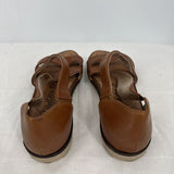 women Remonte Leather Sandals Cognac Shoes 40/9