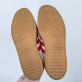 men Adidas Platform Sambas White & Red Shoes 11