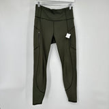 women Athleta Rainier Leggings MSRP $119 Olive Green Activewear S