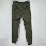 women Athleta Rainier Leggings MSRP $119 Olive Green Activewear S