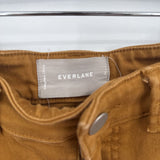 women Everlane Cropped Straight Regular Chino Butterscotch Pants 2