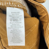 women Everlane Cropped Straight Regular Chino Butterscotch Pants 2