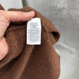 women Madewell Long Cardigan Brown Sweater M