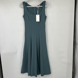 women Grace Karin NWT A-Line Tank Midi Dusty Teal Dress S