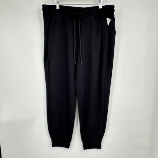 women Danskin Drawstring Sweats Black Pants 2X