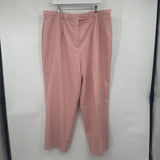 women Pendleton Spring Weight Wool Trousers Pink Pants 24