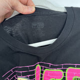 unisex Merch Merch Baby Ice Ice Baby Graphic Tee Black Pink Green Knit Top L