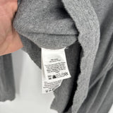 men Eddie Bauer Cotton V-Neck Gray Sweater 2XL