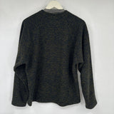 men Prana Made in USA Y2K Sweater Navy & Olive Vintage M