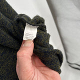 men Prana Made in USA Y2K Sweater Navy & Olive Vintage M