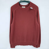 men Industry Textured Crew Dusty Rose Sweater S