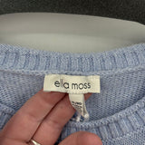 women Ella Moss NWT Striped Blue Sweater XL