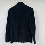 women Caslon Suede Black Jacket M