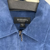 women Bernardo Suede Blue Jacket M