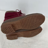 women Bass Pro Shops Duck Boots Wine & Brown Shoes 8