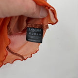 women I.AM.GIA Sunset Cami Orange Ombre Knit Top M