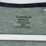 women Toad & CO Knit Print Blue Dress M