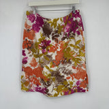 women Pendleton Floral Print Pencil Multi Skirt 012