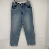 women Joe's NWT High-Rise Wide Leg Crop Blue Jeans 31/12