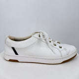 women Sperry Leather Sneaker White Shoes 8.5