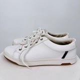women Sperry Leather Sneaker White Shoes 8.5