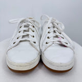 women Sperry Leather Sneaker White Shoes 8.5