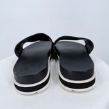 women Sorel Roaming Easy Slide Black Shoes 9