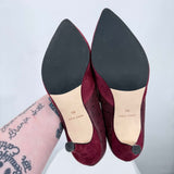 women Cole Haan Kyle Pump II Burgundy Shoes 8B