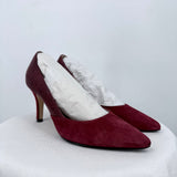 women Cole Haan Kyle Pump II Burgundy Shoes 8B
