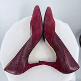 women Cole Haan Kyle Pump II Burgundy Shoes 8B