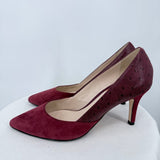 women Cole Haan Kyle Pump II Burgundy Shoes 8B