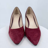 women Cole Haan Kyle Pump II Burgundy Shoes 8B
