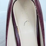 women Cole Haan Kyle Pump II Burgundy Shoes 8B